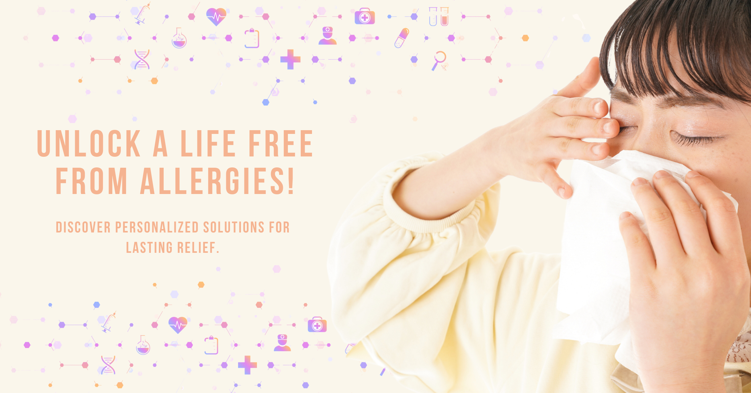 Unlock a Life Free from Allergies! Discover Personalized Solutions for Lasting Relief. 1